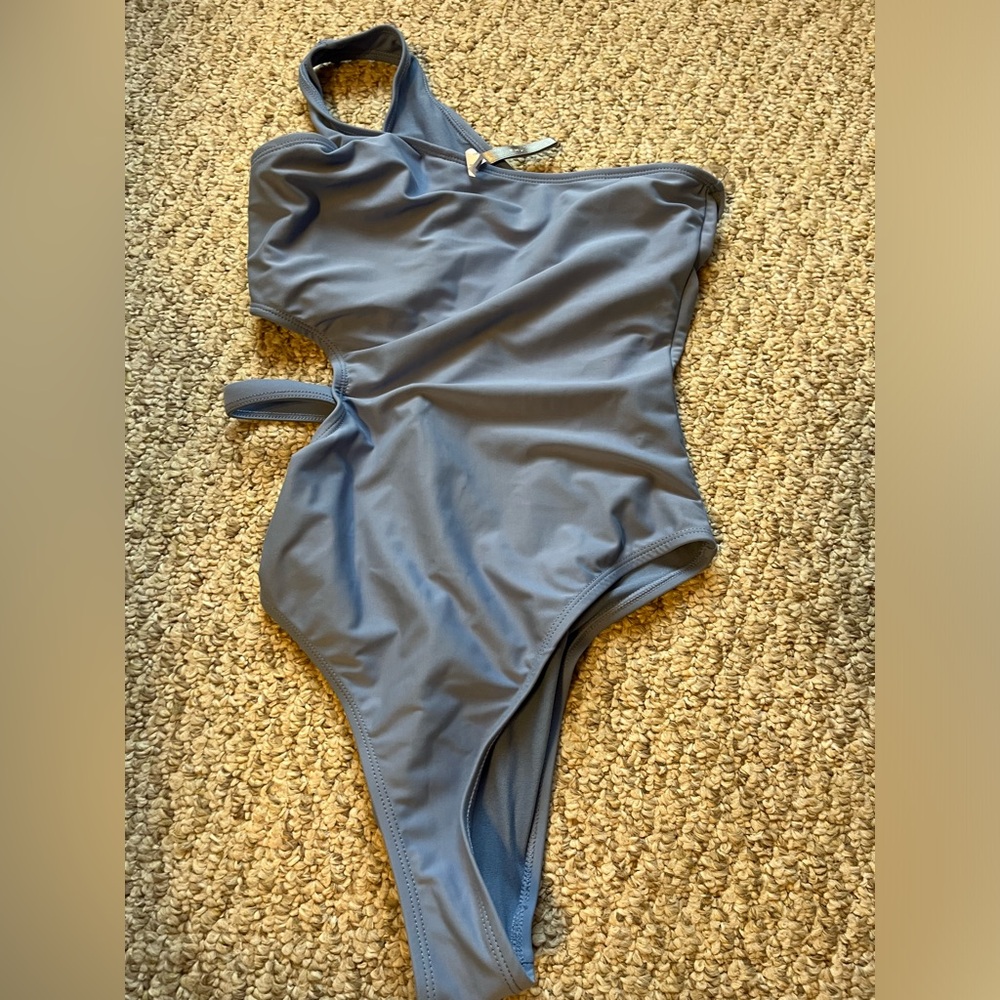 Blue bathing suit